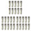 30 Pcs 1000 VDC Fuse Solar PV Explosion-Proof Fuse Silver - 12A 1
