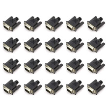 20X VGA Virtual Display Adapter Male Dummy Plug EDID Headless Emulator Lock Plate