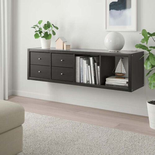 IKEA KALLAX 4 Drawer Shelving Unit 147x42cm