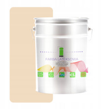 LATEX VÆGMALING BEIGE TIL INDENDØRS OG CHAMPAGNE CREME 5L