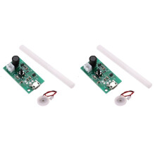 2Pcs 16MM 20MM 1.5-2W Ultrasonic Mist Maker Atomizer Transducer Atomizer Film Plate Accessories Humidifier Rubber Gasket