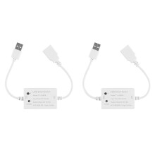 2X Tuya USB WIFI Controller Universal Breaker Timer Life for USB Appliances for Alexa Home