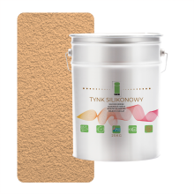 UDENDØRS SILIKONPUDS, PASTELGUL 1,5 MM PREMIUM 25 KG