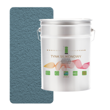 SILIKONPUDS TIL UDENDØRS FACADER, GRÅ SKIFERPLADS, 1,5 MM PREMIUM, 25 KG