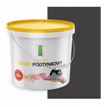 Silikonepuds til facader, mørkegrå, 15 kg