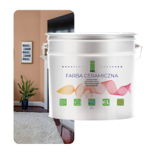 KERÁMIA FALI FESTÉK, MOSHATÓ, MELEG BÉZS, 2L, FOLTÁLLÓ