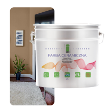 KERÁMIA FALI FESTÉK, MOSHATÓ, VILÁGOSBARNA, 2L, FOLTÁLLÓ