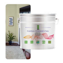 KERÁMIA FALI FESTÉK, MOSHATÓ, FINOM ZÖLD, 2L, FOLTÁLLÓ