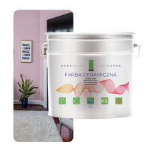 KERÁMIA FALI FESTÉK, MOSHATÓ, RÓZSASZÍN POR, 2L, FOLTÁLLÓ