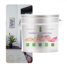KERÁMIA FALI FESTÉK, MOSHATÓ, FEHÉR, TÖRT KÉK, 2L, FOLTÁLLÓ