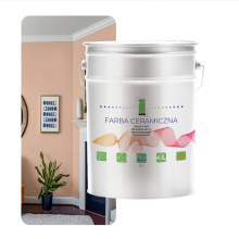 KERÁMIA FALI FESTÉK, MOSHATÓ, VILÁGOS BÉZS, 5L, FOLTÁLLÓ
