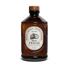 Sirup Bacanha med jordbærsmag økologisk 400 ml - til kaffe, lemonader og cocktails