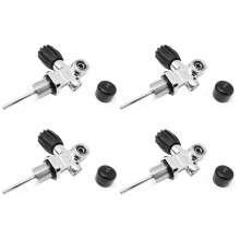 4X 3000Psi 250Bar 3/4-14NPS High Pressure Scuba Diving Tank Valve Cylinder Reducing Valve