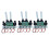 3X Four-Spray Humidifier Module Humidifier Control Board Atomizer Driver Board Four-Spray Humidifier Module,Set C 1