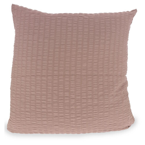 Fløjlspudebetræk 40x40 mørkebeige