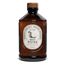 Sirup Bacanha med pæresmag ØKOLOGISK 400 ml - til kaffe, lemonade og te