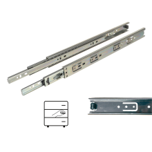 Kugleskinne H35 fuld udtræk 350 mm 25 kg Riex NB35