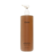 OUAI Detox Shampoo - Salon Size Clarifying Shampoo for Build Up, Dirt, Oil, Product and Hard Water - Apple Cider Vinegar & Keratin for Clean, 32 Oz