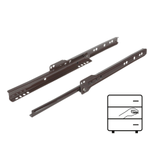 Rullefører 250 mm brun 20 kg Riex NR09