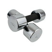 DUMBELL MASTER 2 x 4 kg håndvægtsæt