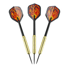 MASTER Bevonatos sárgaréz darts készlet szizál és papír darts táblákhoz