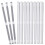 200Pcs Book Binding Tape, 12mm Thermal Glue Strips with Mesh Backing, Hot Melt Adhesive Glue Strips for Book Binding 3
