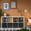IKEA KALLAX 8 Cube Shelf with 4 Boxes 77x39x147 cm 1