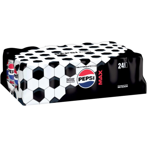 Pepsi Pepsi Max No Sugar Cola Cans 24 x 330ml 1