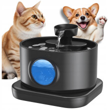 TRÅDLØS FONTÆNE TIL KAT OG HUND MED AUTOMATISK BEVÆGELSESSENSOR
