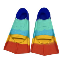 Comfortable Silicone Swim Fins Kids &Adults-Suitable Size for Beginners in Swimming for Training Water Activities XS
