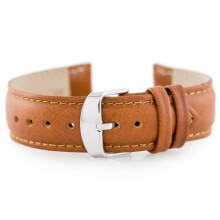Læderrem til ur W83 - brun - 22mm
