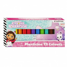 STARPAK SKOLEPLASTICINE 12 FARVER GABI Gabbys Dukkehus