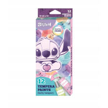 Disney Fashion. Tempera pasztellfestékek 12 ml-es tubusban. 12 szín. Stitch