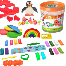 Modeling Clay Sæt Plasticine Plasticine 15 farver 70146