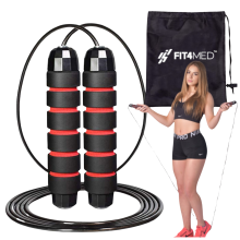 CROSSFITS STÅLSJIPPEREB MED LEJER FIT4MED