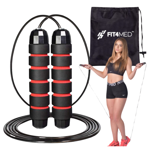 CROSSFITS STÅLSJIPPEREB MED LEJER FIT4MED