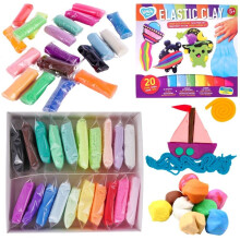 Kreativt sæt Plasticine Dej Farvet Modeling Dough 70140