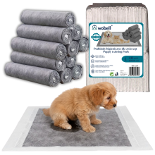 Absorberende hygiejniske engangsmåtter til hunde, 60x60, 40 stk.