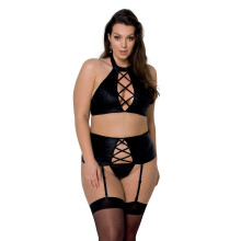 NANCY SZETT fekete 6XL/7XL