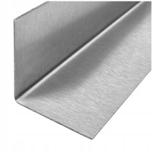 Rustfrit stål vinkel 110x150x2,0 mm - 90 cm indvendig afslutningsliste