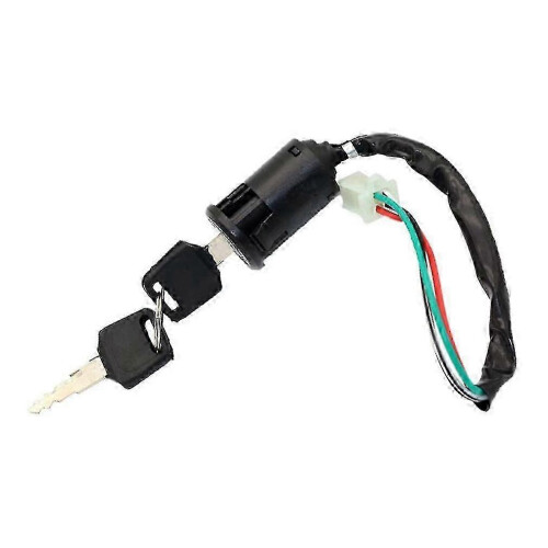 4 Wire Ignition Key Switch Compatible with 50cc 110cc 125cc 250cc ATV 2