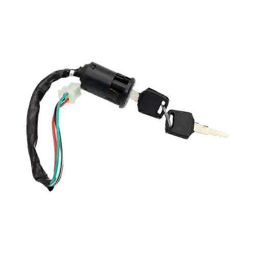 4 Wire Ignition Key Switch Compatible with 50cc 110cc 125cc 250cc ATV