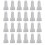 Wire Connectors 1000Pcs Closed End Crimp Terminals with White Insulation for Home DIY 2
