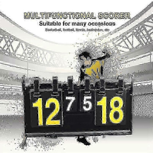 Digital 4-Digit Score Display for Tournaments and Competitions 1