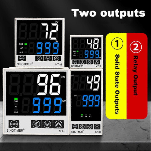 Household Digital Pid Temperature Controller Thermostat for Heating Cooling Instrument Relay/Voltag 2