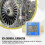 Flow meter for K24 turbine systems with LCD display and liquid measurement 4
