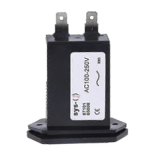 AC 100-250V Hour Meter for Construction Vehicles, Electromechanical Engine Runtime Counter 2
