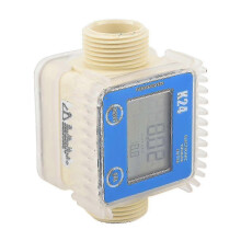 Flow meter for K24 turbine systems with LCD display and liquid measurement