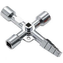 Multi-Profile Universal Key for Cabinets and Drawers - Pack of 1