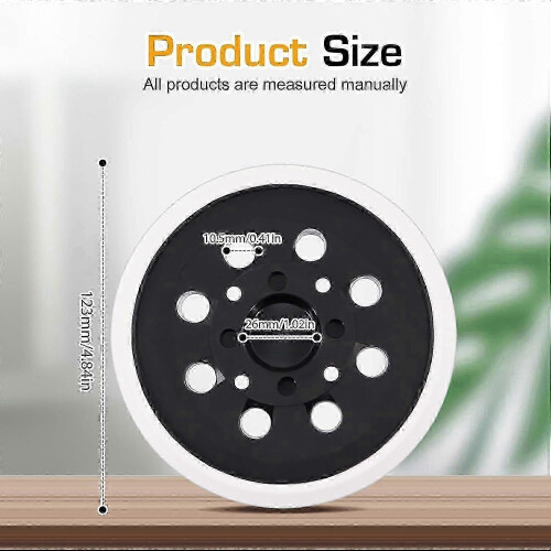 125mm Sanding Disc for Bosch PEX 300 AE - Hook and Loop Fastening System 2